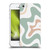 Kierkegaard Design Studio Retro Abstract Patterns Celadon Sage Swirl Soft Gel Case for Apple iPhone 5 / 5s / iPhone SE 2016