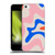Kierkegaard Design Studio Retro Abstract Patterns Pink Blue Orange Swirl Soft Gel Case for Apple iPhone 5c