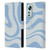 Kierkegaard Design Studio Art Blue Abstract Swirl Pattern Leather Book Wallet Case Cover For Xiaomi 12