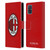 AC Milan Crest Full Colour Red Leather Book Wallet Case Cover For Samsung Galaxy A51 (2019)