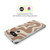 Kierkegaard Design Studio Retro Abstract Patterns Milk Brown Beige Swirl Soft Gel Case for LG K22
