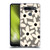 Kierkegaard Design Studio Retro Abstract Patterns Daisy Black Cream Dots Check Soft Gel Case for LG K51S