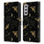 Episodic Drawing Pattern Death Head Moth Leather Book Wallet Case Cover For Samsung Galaxy S21 5G