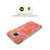 Kierkegaard Design Studio Retro Abstract Patterns Hot Pink Orange Swirl Soft Gel Case for Motorola Moto G52