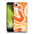 Kierkegaard Design Studio Retro Abstract Patterns Modern Orange Tangerine Swirl Soft Gel Case for Google Pixel 3