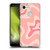 Kierkegaard Design Studio Retro Abstract Patterns Soft Pink Liquid Swirl Soft Gel Case for Google Pixel 3