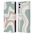 Kierkegaard Design Studio Retro Abstract Patterns Celadon Sage Swirl Leather Book Wallet Case Cover For Apple iPhone 11
