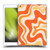 Kierkegaard Design Studio Retro Abstract Patterns Tangerine Orange Tone Soft Gel Case for Apple iPad 10.2 2019/2020/2021