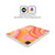 Kierkegaard Design Studio Retro Abstract Patterns Pink Orange Yellow Swirl Soft Gel Case for Samsung Galaxy Tab S8 Ultra