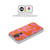 Kierkegaard Design Studio Retro Abstract Patterns Hot Pink Orange Swirl Soft Gel Case for Nokia 1.4