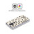 Kierkegaard Design Studio Retro Abstract Patterns Daisy Black Cream Dots Check Soft Gel Case for Nokia C10 / C20