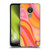 Kierkegaard Design Studio Retro Abstract Patterns Pink Orange Yellow Swirl Soft Gel Case for Nokia C21