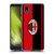 AC Milan Crest Red And Black Soft Gel Case for Samsung Galaxy A01 Core (2020)