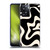 Kierkegaard Design Studio Retro Abstract Patterns Black Almond Cream Swirl Soft Gel Case for OPPO A57s