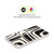 Kierkegaard Design Studio Retro Abstract Patterns Palm Springs Black Cream Soft Gel Case for OPPO A57s