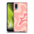 Kierkegaard Design Studio Retro Abstract Patterns Soft Pink Liquid Swirl Soft Gel Case for Samsung Galaxy A02/M02 (2021)