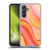 Kierkegaard Design Studio Retro Abstract Patterns Pink Orange Yellow Swirl Soft Gel Case for Samsung Galaxy A54 5G