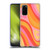 Kierkegaard Design Studio Retro Abstract Patterns Pink Orange Yellow Swirl Soft Gel Case for Samsung Galaxy S20 / S20 5G