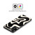Kierkegaard Design Studio Retro Abstract Patterns Black Almond Cream Swirl Soft Gel Case for Samsung Galaxy S21 5G