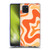 Kierkegaard Design Studio Retro Abstract Patterns Tangerine Orange Tone Soft Gel Case for Samsung Galaxy Note10 Lite