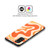 Kierkegaard Design Studio Retro Abstract Patterns Tangerine Orange Tone Soft Gel Case for Samsung Galaxy S22 5G