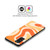 Kierkegaard Design Studio Retro Abstract Patterns Modern Orange Tangerine Swirl Soft Gel Case for Samsung Galaxy S22 Ultra 5G