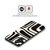 Kierkegaard Design Studio Retro Abstract Patterns Palm Springs Black Cream Soft Gel Case for Samsung Galaxy S23 5G