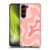 Kierkegaard Design Studio Retro Abstract Patterns Soft Pink Liquid Swirl Soft Gel Case for Samsung Galaxy S23+ 5G