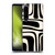 Kierkegaard Design Studio Retro Abstract Patterns Palm Springs Black Cream Soft Gel Case for Sony Xperia 1 IV