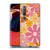 Kierkegaard Design Studio Retro Abstract Patterns Pink Orange Thulian Flowers Soft Gel Case for Xiaomi Mi 10 5G / Mi 10 Pro 5G