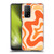 Kierkegaard Design Studio Retro Abstract Patterns Tangerine Orange Tone Soft Gel Case for Xiaomi Mi 10T 5G