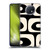 Kierkegaard Design Studio Retro Abstract Patterns Modern Piquet Black Cream Soft Gel Case for Xiaomi Redmi Note 9T 5G