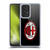 AC Milan Crest Full Colour Black Soft Gel Case for Samsung Galaxy A53 5G (2022)