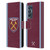 West Ham United FC 2023/24 Crest Kit Home Leather Book Wallet Case Cover For OPPO Find X3 Neo / Reno5 Pro+ 5G