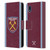 West Ham United FC 2023/24 Crest Kit Home Leather Book Wallet Case Cover For Samsung Galaxy A01 Core (2020)