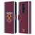 West Ham United FC 2023/24 Crest Kit Home Leather Book Wallet Case Cover For Sony Xperia Pro-I