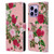 Riza Peker Florals Romance Leather Book Wallet Case Cover For Apple iPhone 14 Pro Max