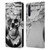 Riza Peker Skulls 6 Black And White 2 Leather Book Wallet Case Cover For OnePlus Nord 5G