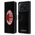 AC Milan Crest Full Colour Black Leather Book Wallet Case Cover For Xiaomi Mi 11 Ultra