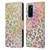 Monika Strigel Dreamland Gold Leopard Leather Book Wallet Case Cover For Huawei P40 5G