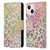 Monika Strigel Dreamland Gold Leopard Leather Book Wallet Case Cover For Apple iPhone 13 Mini