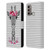 Monika Strigel Flower Giraffe And Stripes Grey Leather Book Wallet Case Cover For Motorola Moto G60 / Moto G40 Fusion