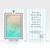 Monika Strigel Glitter Collection Mint Leather Book Wallet Case Cover For OnePlus Nord N100
