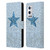 Monika Strigel Glitter Star Pastel Rainy Blue Leather Book Wallet Case Cover For OnePlus 9 Pro
