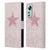 Monika Strigel Glitter Star Pastel Rose Pink Leather Book Wallet Case Cover For Xiaomi 12