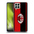 AC Milan Crest Red And Black Soft Gel Case for Samsung Galaxy M53 (2022)