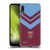 West Ham United FC Crest Graphics Arrowhead Lines Soft Gel Case for LG K22
