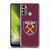 West Ham United FC 2023/24 Crest Kit Home Soft Gel Case for Motorola Moto G60 / Moto G40 Fusion
