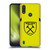 West Ham United FC 2023/24 Crest Kit Away Goalkeeper Soft Gel Case for Motorola Moto E6s (2020)