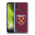 West Ham United FC 2023/24 Crest Kit Home Soft Gel Case for Motorola Moto E6s (2020)